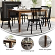 Pemberly Row Solid Wood 60
