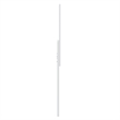 Pemberly Row Contemporary Queen Size 4 Panel Wooden Headboard in White