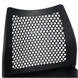 Pemberly Row Stackable Sled Base Counter Stool with Vented Back and Footrest