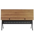 Pemberly Row Nesting Flip Training Table with Steel Frame and Y-Legs