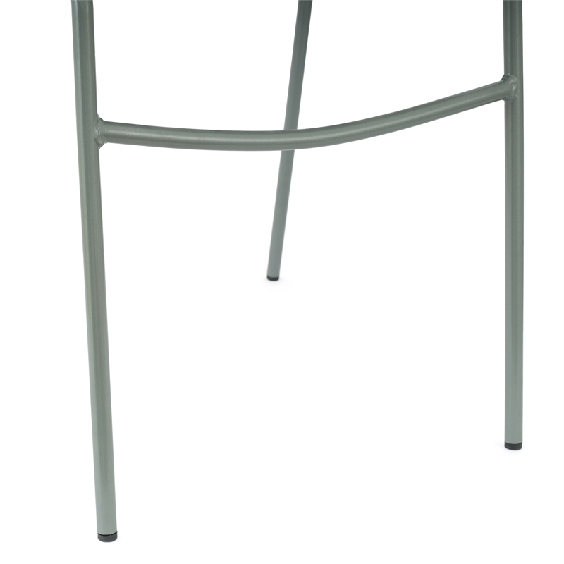Pemberly Row Stackable Chair with Vented Back and Waterfall Seat in Black