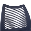 Pemberly Row Stackable Chair with Vented Back and Waterfall Seat in Black