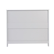 Pemberly Row Classic Sideboard and Buffet Cabinet with Storage in Gray