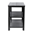 Pemberly Row 3-Tier Entryway Bench with Mesh Metal Shoe Storage Shelves