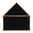 Pemberly Row Glass Front Flag Display Case with Certificate Holder for 9x5 Flag