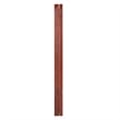 Pemberly Row 24x36 Wooden Jersey Display Case with Foam Board & Lock in Mahogany
