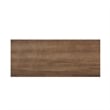 Pemberly Row Wall Mounted Coat Rack with Upper Shelf and Hooks in Rustic Brown