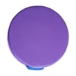 Pemberly Row Plastic Classroom Floor Cushions with Handles in Primary Colors