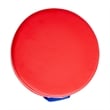 Pemberly Row Plastic Classroom Floor Cushions with Handles in Primary Colors