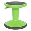 Pemberly Row Kids Adjustable Height Active Learning Stool for Classroom in Green
