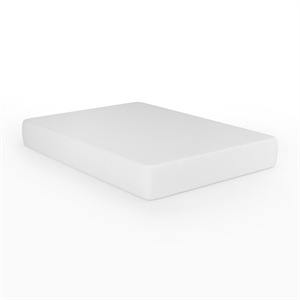 Pemberly Row 10&quot Green Tea Cooling Gel 4-Layer Memory Foam Full Mattress - a Box