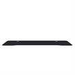 Pemberly Row Full Desktop Anti-Slip Rubber Mouse Pad with Micro Weave in Black