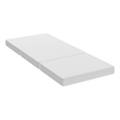 Pemberly Row Tri-Fold Cooling Memory Foam Cot Mattress in a Box