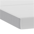 Pemberly Row Tri-Fold Cooling Memory Foam Cot Mattress in a Box