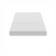 Pemberly Row Tri-Fold Cooling Memory Foam Cot Mattress in a Box