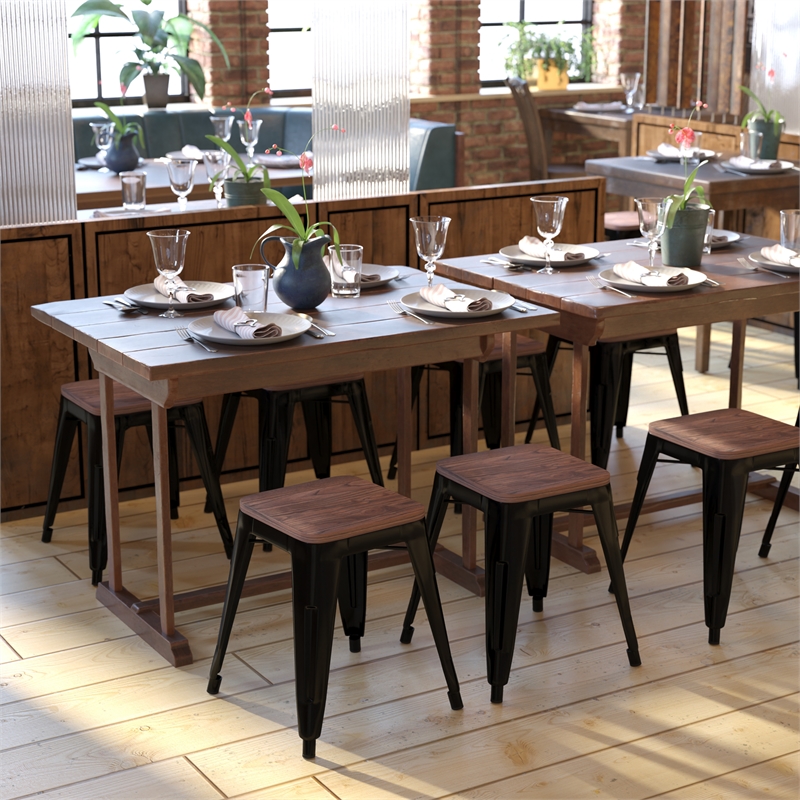 Pemberly Row Set of 4 Black 18