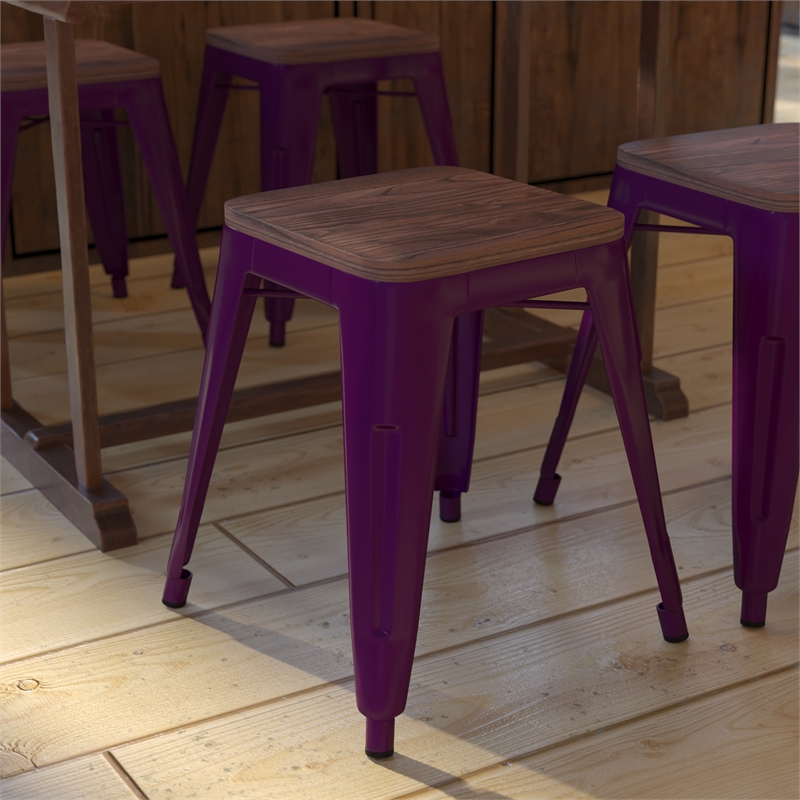Pemberly Row Set of 4 Purple 18
