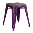 Pemberly Row Set of 4 Purple 18