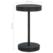 Pemberly Row 3 Piece Poly Rattan Medium Outdoor Patio Bar Set in Black