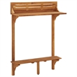 Pemberly Row 3 Piece Solid Acacia Wood Medium Bar Set in Natural