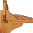 Pemberly Row 3 Piece Solid Acacia Wood Medium Bar Set in Natural