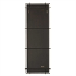 Pemberly Row Refined Iron Frame Full Length Floating Mirror in Dark Bronze