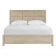 Pemberly Row Dockside 6-Panel Oak Queen Bed with Reversible Rails