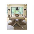 Pemberly Row Upholstered Dining Chair with Cane Back in Barley Brown