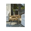 Pemberly Row Driftwood Nesting Tables with Lower Shelf in Natural Teak