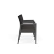 Pemberly Row Waiting Reception 3 Seat Tandem Seating Wood Frame in Gray