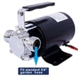 Pemberly Row 12V Portable Water Transfer Pump 330GPH with Battery Hose Kit