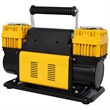 Pemberly Row 12V Dual Cylinder Air Compressor 150 PSI Tire Inflator for Car SUV