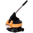 Pemberly Row Outdoor Cast Iron Hand Water Pump with Steel Lever