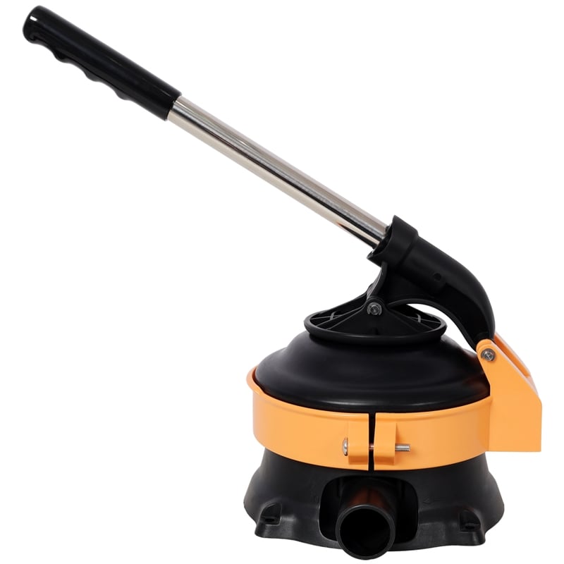 Pemberly Row Outdoor Cast Iron Hand Water Pump with Steel Lever