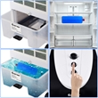 Pemberly Row Portable Evaporative Air Cooler Fan with Humidifier in White