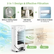 Pemberly Row 4-in-1 Portable Evaporative Air Cooler and Humidifier with Timer