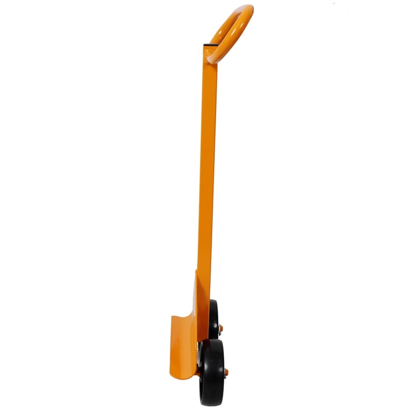 Pemberly Row Panel Service Cart for Moving Drywall 220 lb Capacity in Yellow
