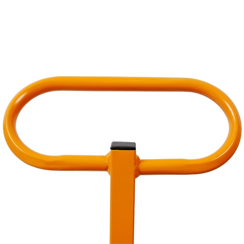 Pemberly Row Panel Service Cart for Moving Drywall 220 lb Capacity in Yellow