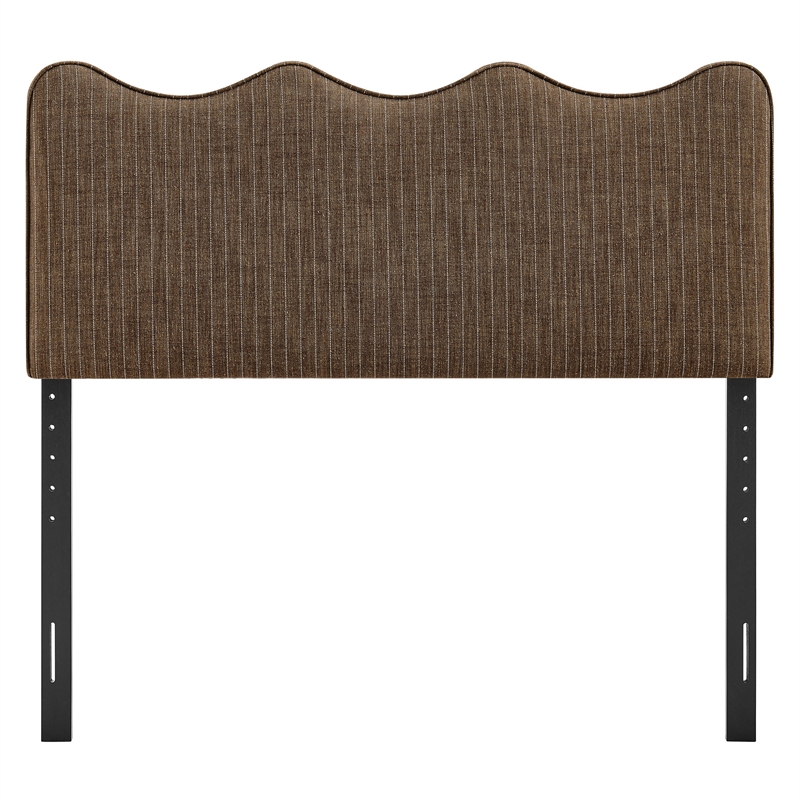Pemberly Row Padded Upholstered Twin Headboard in Copper Tone