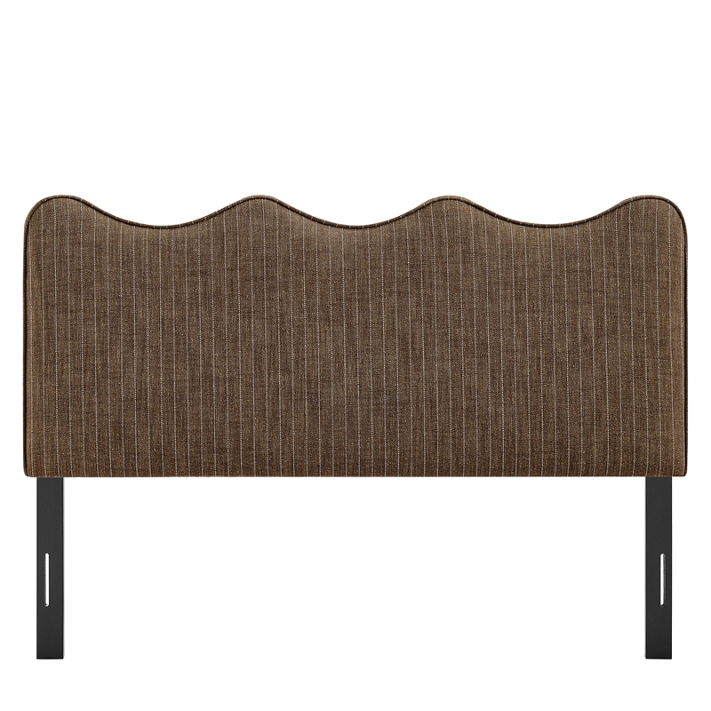 Pemberly Row Padded Upholstered Twin Headboard in Copper Tone