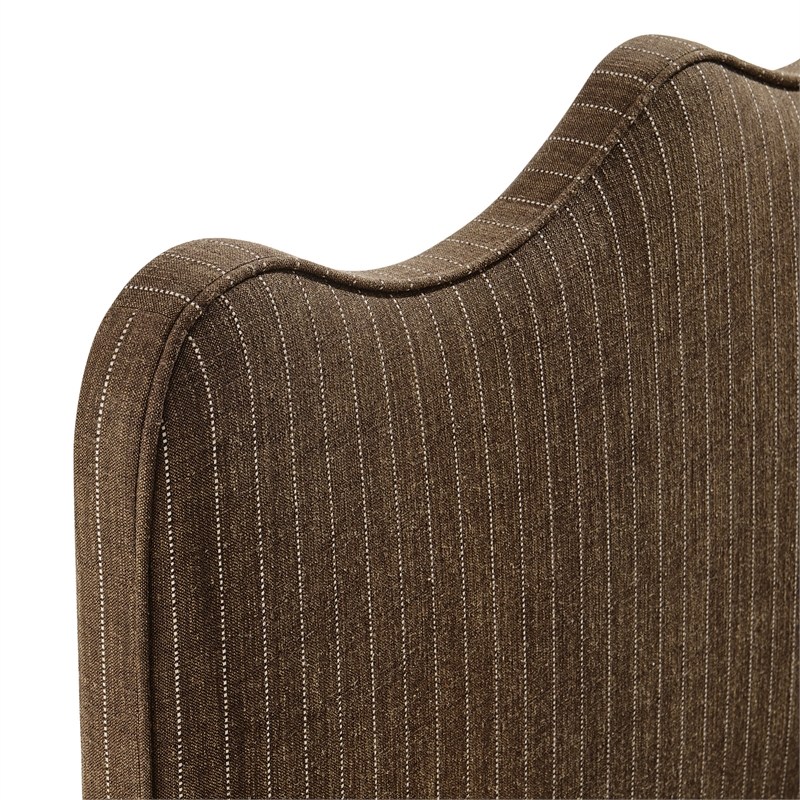 Pemberly Row Padded Upholstered Twin Headboard in Copper Tone