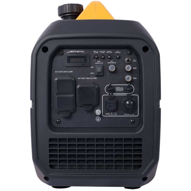 Pemberly Row 3500W Portable Inverter Generator with CO Sensor for RV and Camping