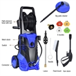 Pemberly Row 3000 PSI Electric High Pressure Washer 2 GPM 2000W in Blue