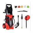 Pemberly Row 3000 PSI Electric High Pressure Washer 2 GPM 2000W in Red