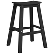 Pemberly Row 3 Piece Garden Outdoor Patio Bar Set with Storage in Black