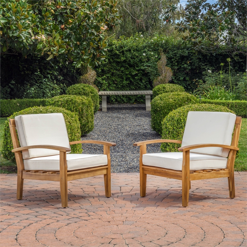 Pemberly Row Modern Upholstered Club Chair with Tapered Legs
