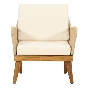 Pemberly Row Upholstered Upholstered Club Chair with Tufted Back