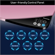 Pemberly Row Full Automatic Washing Machine 7.7 Lbs with UV Light in Pink