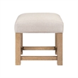 Pemberly Row 3 Piece Set with Console Table and 2 Stools in Brown