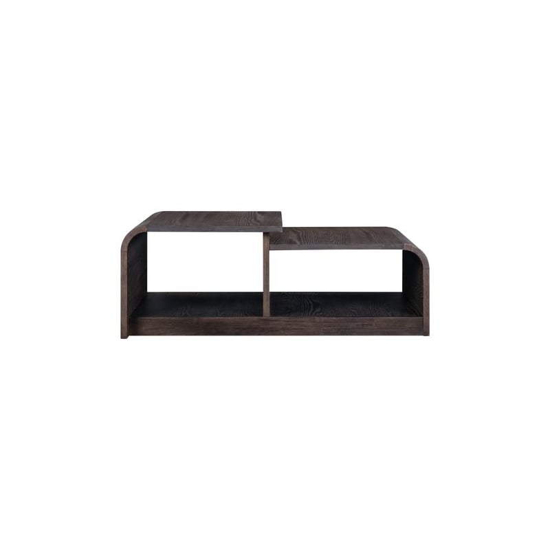 Pemberly Row 3 Piece Set with Cocktail Table and 2 End Tables in Brown